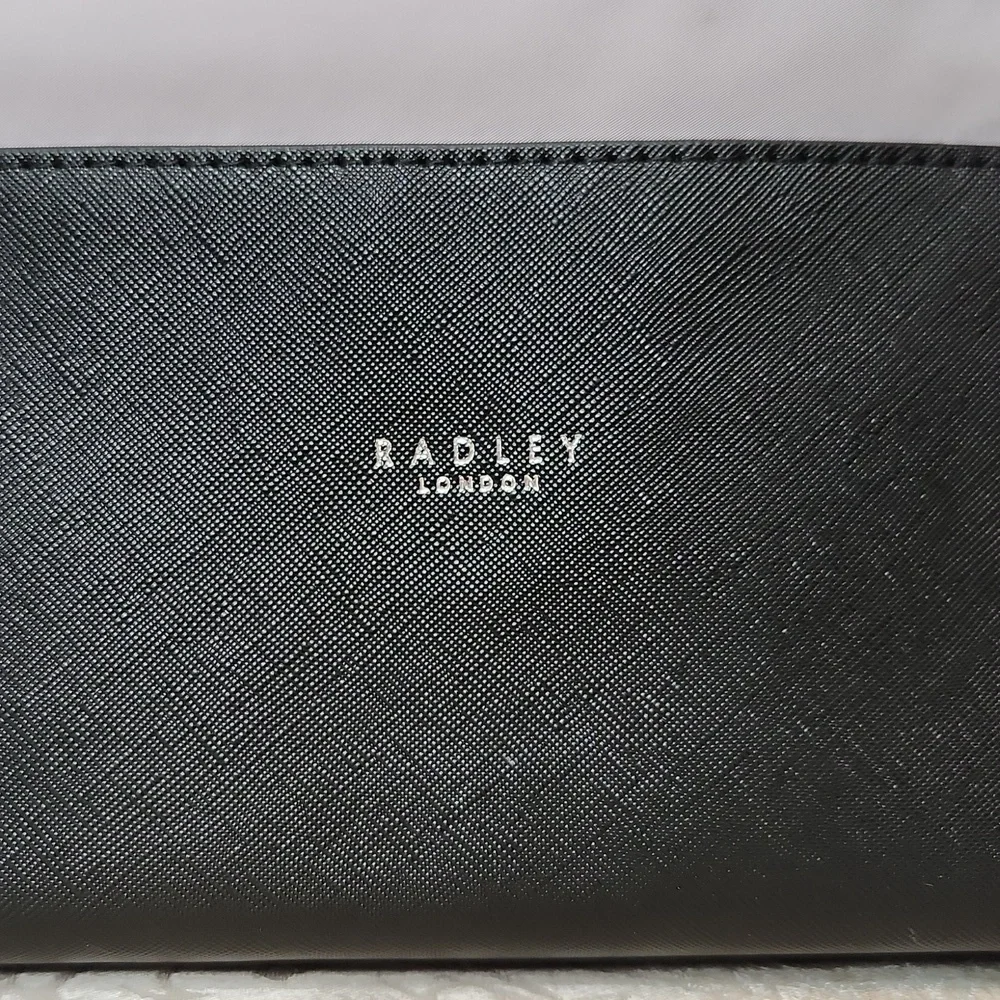 Radley London Dane Park medium tote open top nylon gray and black - Picture 2 of 16